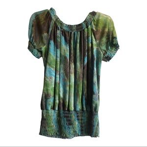 NWOT Cha Cha Vente Short Sleeved Top